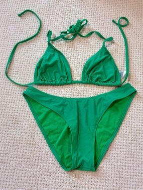 wild fable Bright Green Bikini
